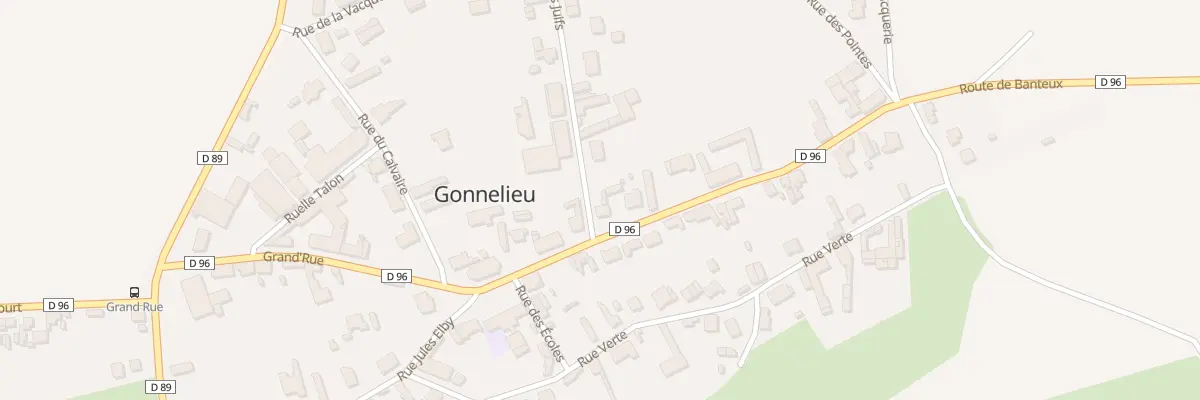 Plan du 103 Rue de Banteux à Gonnelieu