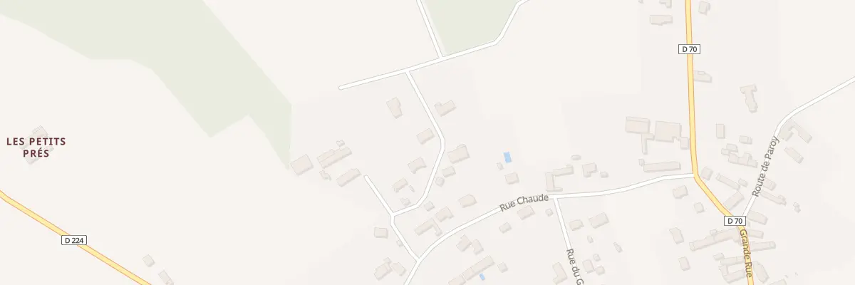 Plan du 7 Rue de l’Etang à Villebougis