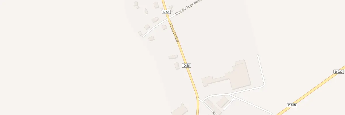 Plan du 10 Gr Gde Rue à Fluquières