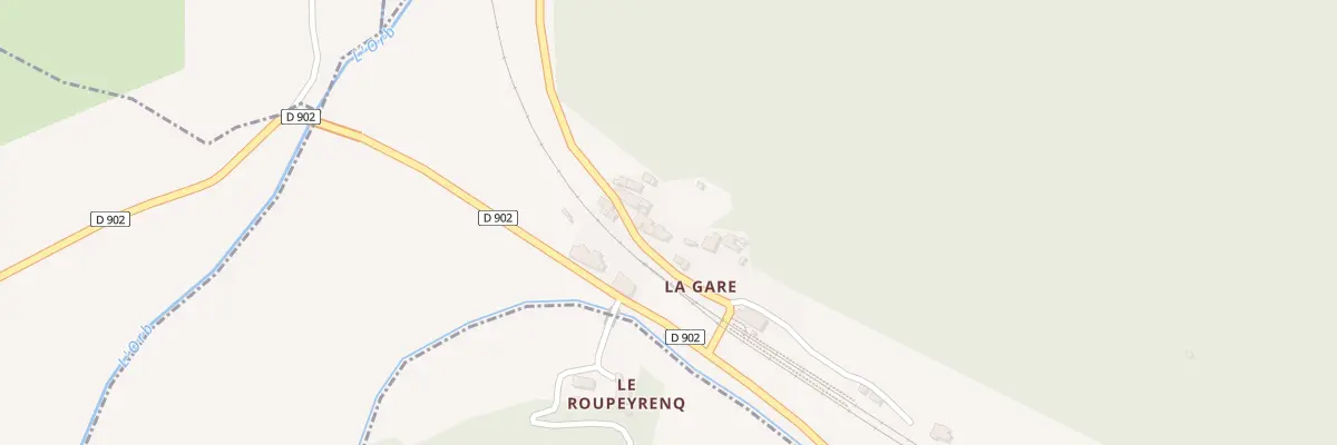 Plan du 5048 La Gare à Roqueredonde