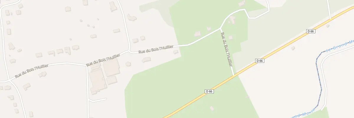 Plan du 44 Rue du Bois l’Huillier à Boissy-le-Châtel
