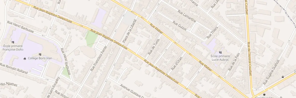 Plan du 11 Rue de Tunis à Croix