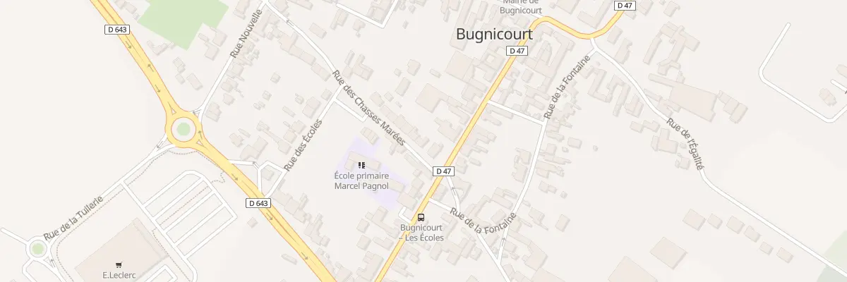 Plan du 19 Rue des Chasse Marees à Bugnicourt