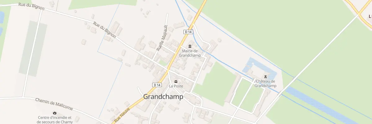 Plan du 4 Rue des Ponts Neufs à Charny Orée de Puisaye