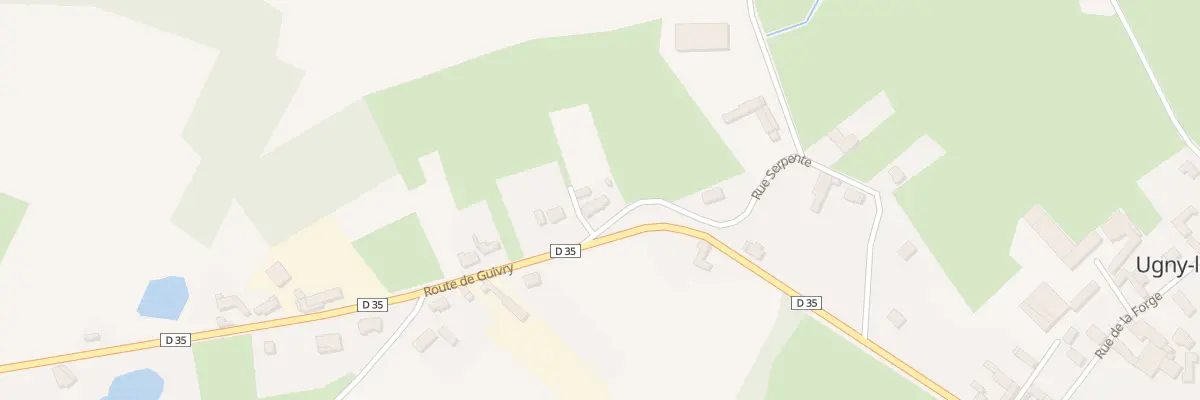 Plan du 22 Rue Serpente à Ugny-le-Gay