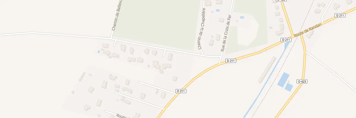 Plan du 9 Che de la Chapeliere à Pessat-Villeneuve