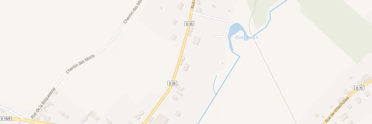Plan du 8 Rue de Bihécourt à Vermand