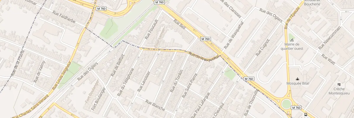 Plan du 3 Rue Saint-Jacques à Croix