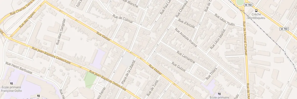 Plan du 11 Rue Chevreul à Croix