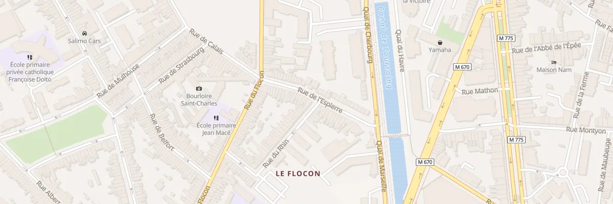 Plan du 26 Rue de l’ Espierre à Tourcoing