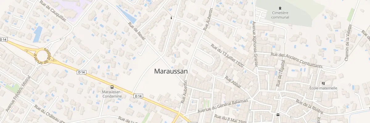 Plan du 137 Rue Aubertin à Maraussan
