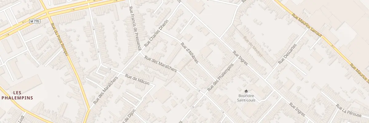 Plan du 9 Rue de Mâcon à Tourcoing