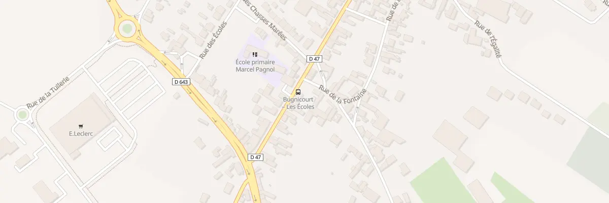 Plan du 27 Rue de l’Eglise à Bugnicourt
