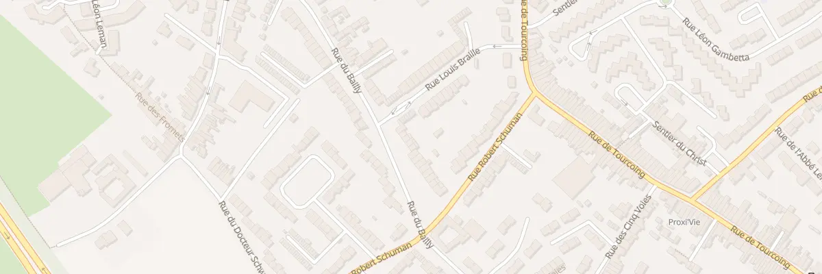 Plan du 71 Rue du Bailly à Neuville-en-Ferrain