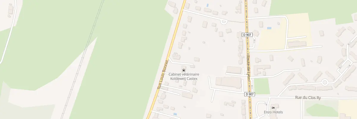 Plan du 40 Rue Louis Bonnet à Challuy