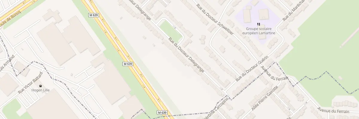 Plan du 66 Rue du Docteur Delegrange à Neuville-en-Ferrain