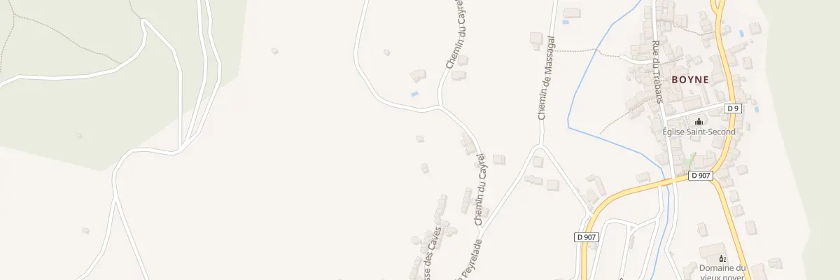 Plan du 5450 Le Cayrel à Rivière-sur-Tarn