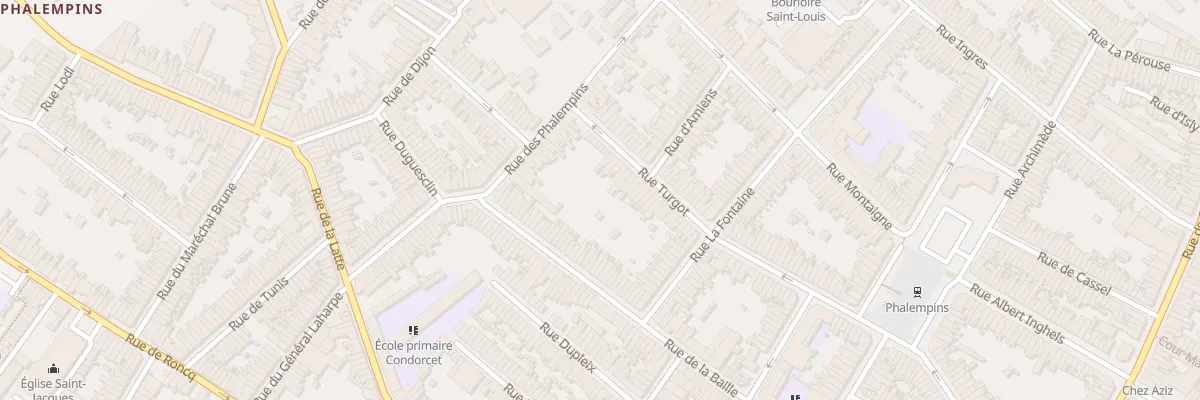 Plan du 73 Rue Turgot à Tourcoing