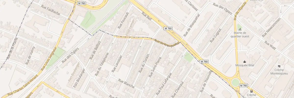 Plan du 8 Rue du Tonkin à Croix