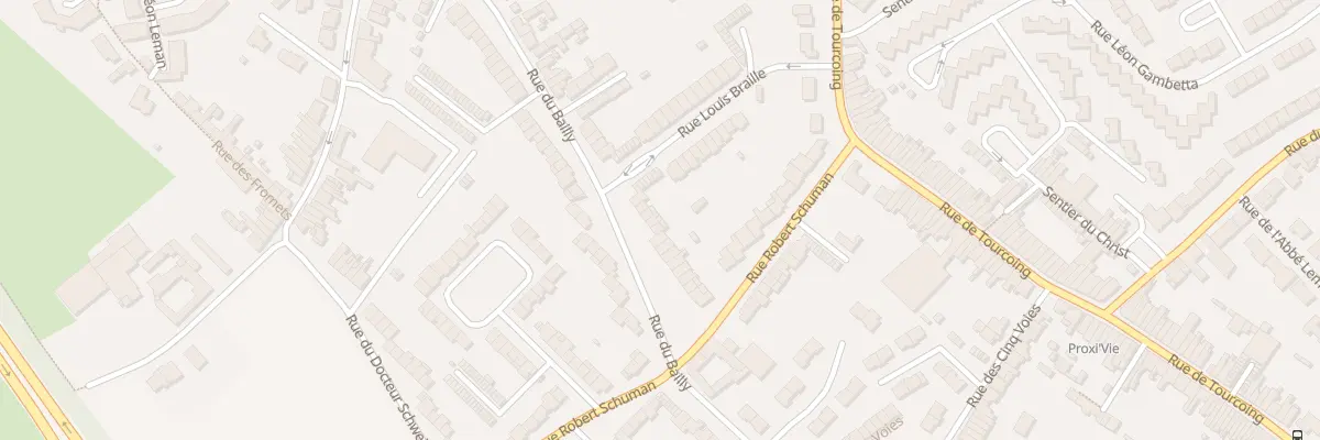 Plan du 73 Rue du Bailly à Neuville-en-Ferrain