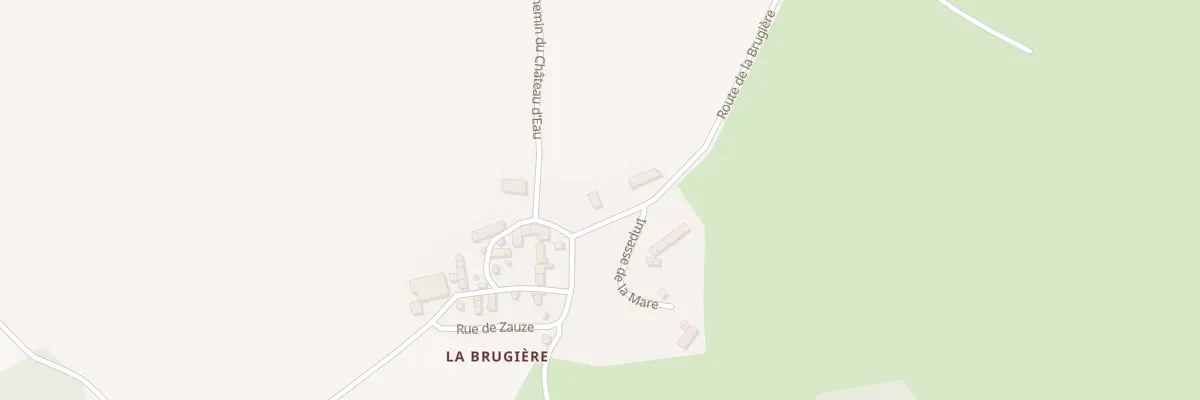 Plan du 5099 La Brugiere à Apchat
