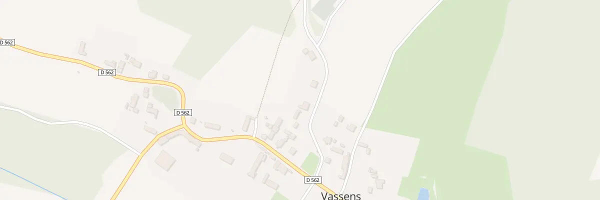Plan du 3 Rue du Château à Vassens