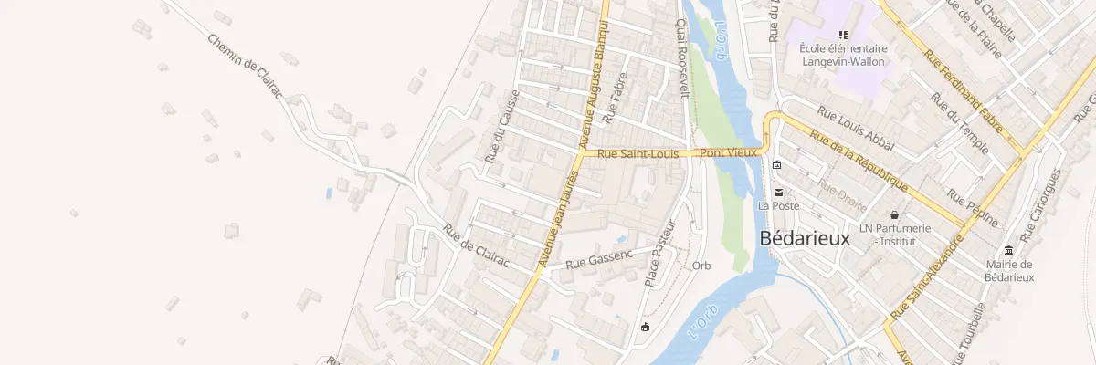 Plan du 26 Rue du Causse à Bédarieux