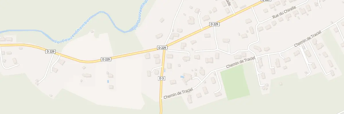 Plan du 1 Côte de Rioux à Neschers