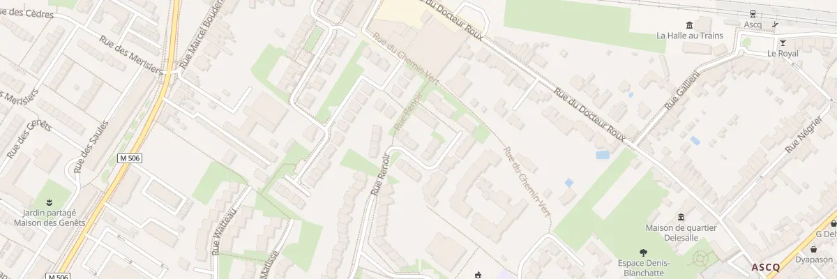 Plan du 47 Rue Renoir à Villeneuve-d’Ascq