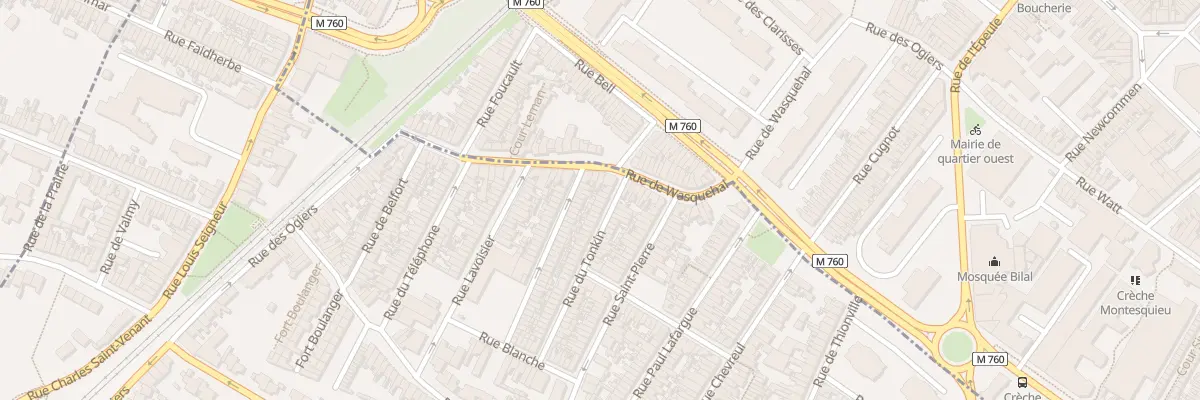 Plan du 4 Rue du Tonkin à Croix