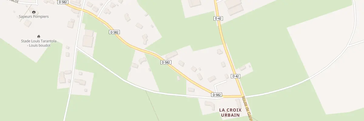 Plan du 29 Rue de la Croix Saint-urbain à Chantelle