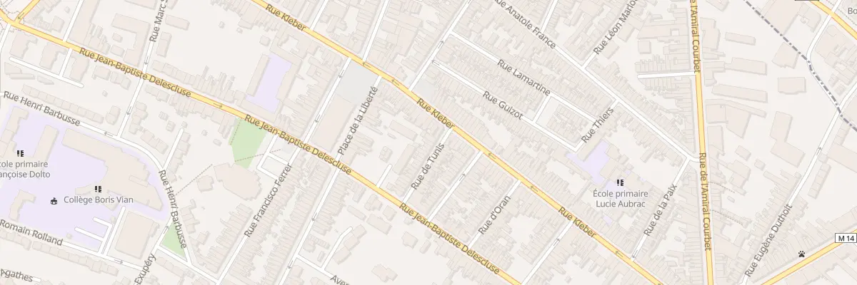 Plan du 29 Rue de Tunis à Croix