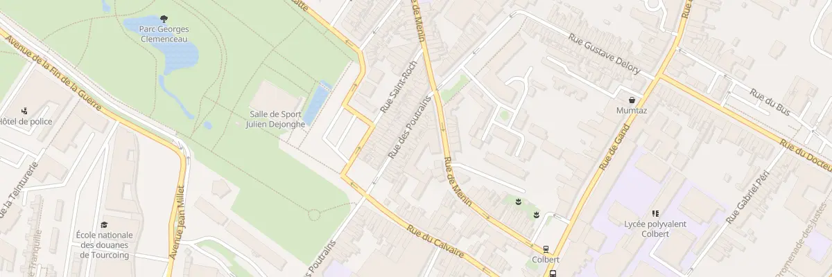 Plan du 176 Rue des Poutrains à Tourcoing