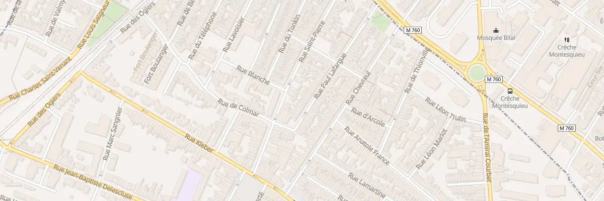 Plan du 17 Rue Paul Lafargue à Croix