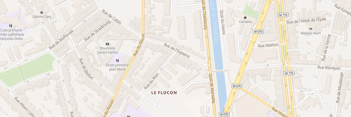 Plan du 32 Rue de l’ Espierre à Tourcoing