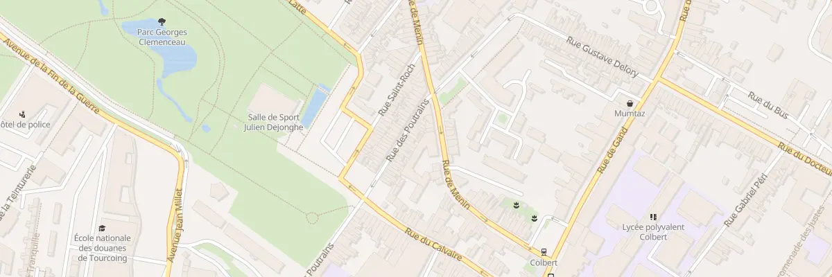 Plan du 178 Rue des Poutrains à Tourcoing