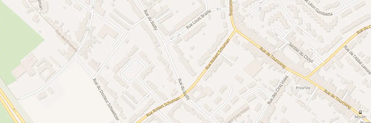 Plan du 81 Rue du Bailly à Neuville-en-Ferrain
