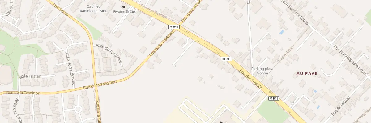 Plan du 124 Rue des Fusillés à Villeneuve-d’Ascq