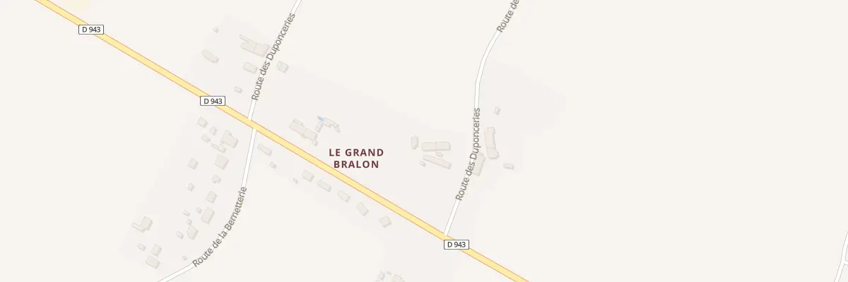 Plan du 892 Rte des Duponceries à Charny Orée de Puisaye