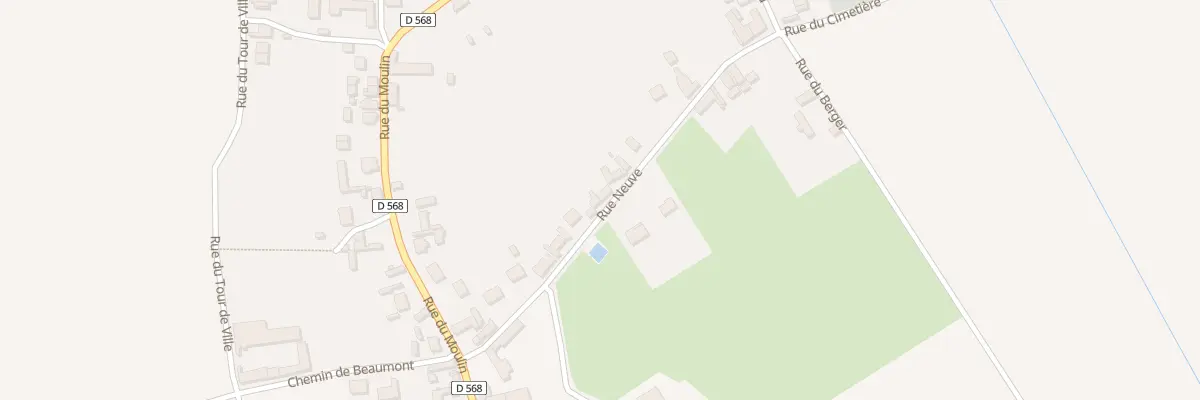 Plan du 210 Rue Neuve à Cugny