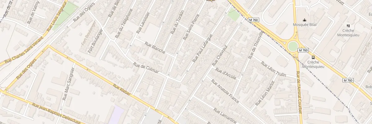 Plan du 19 Rue Paul Lafargue à Croix