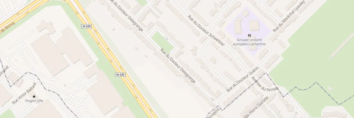 Plan du 47 Rue du Docteur Delegrange à Neuville-en-Ferrain