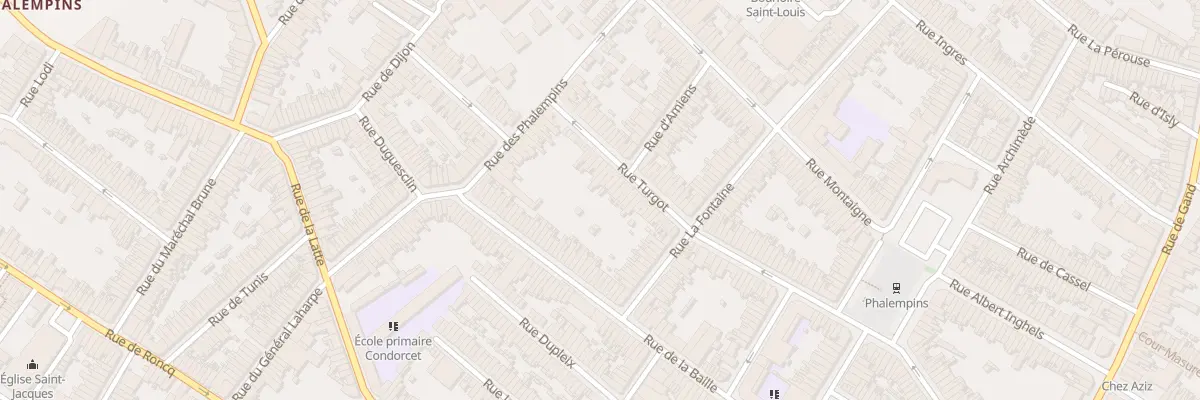 Plan du 67 Rue Turgot à Tourcoing
