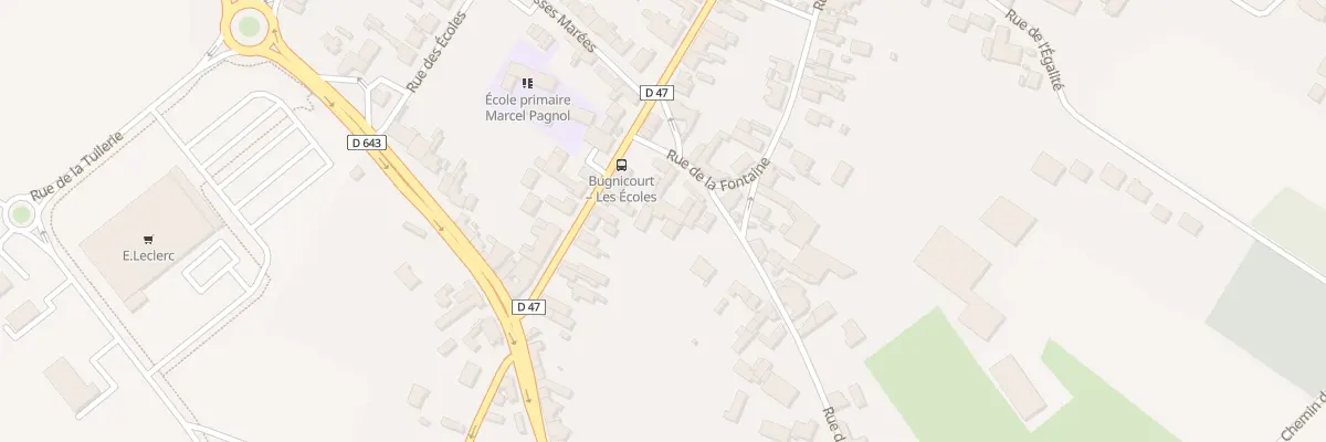 Plan du 31 Rue de la Fontaine à Bugnicourt
