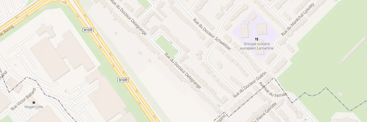 Plan du 45 Rue du Docteur Delegrange à Neuville-en-Ferrain