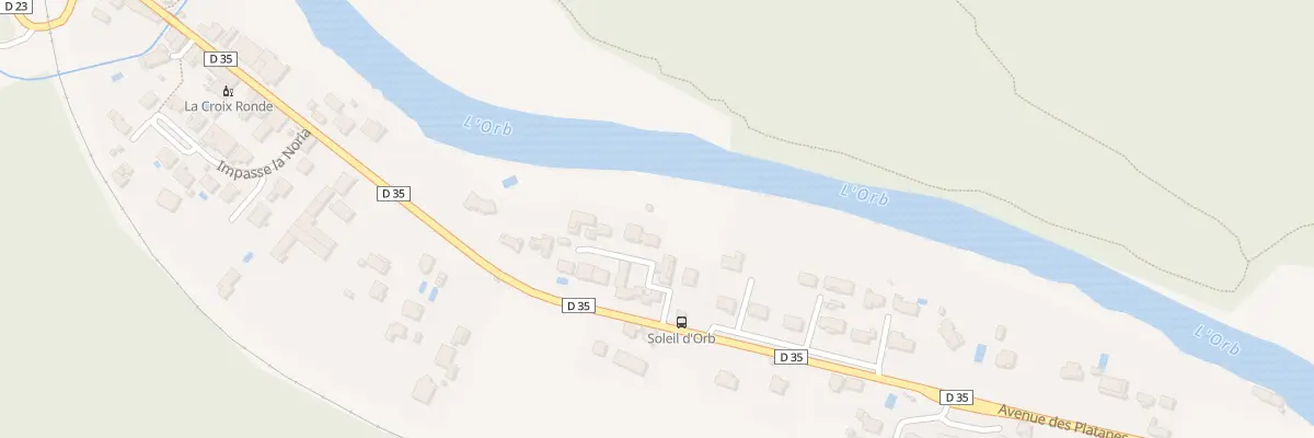 Plan du 12 Lot Soleil de l’Orb à La Tour-sur-Orb