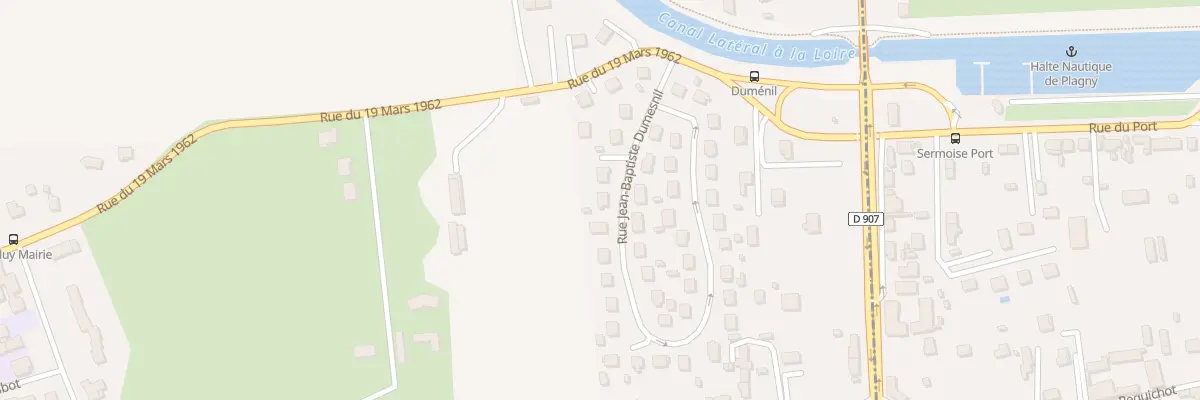 Plan du 12 Rue Jean-Baptiste Dumesnil à Challuy