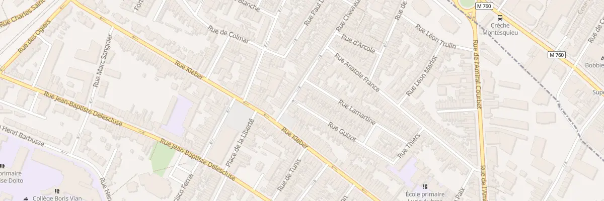 Plan du 6B Rue Chevreul à Croix