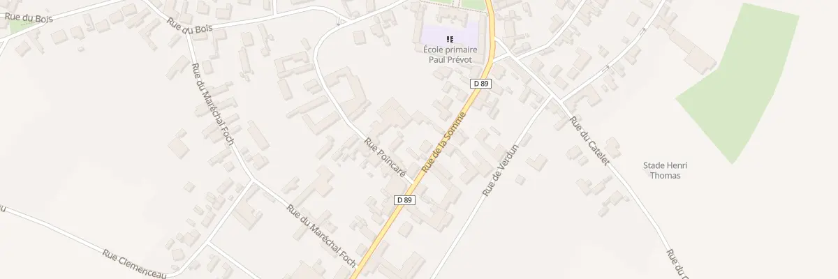 Plan du 12 Rue de la Somme à Villers-Guislain