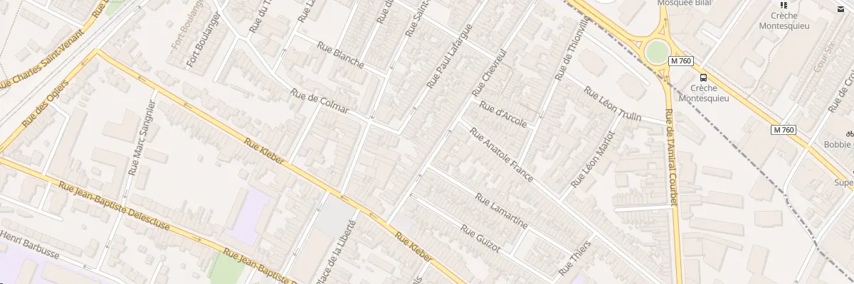 Plan du 29 Rue Chevreul à Croix
